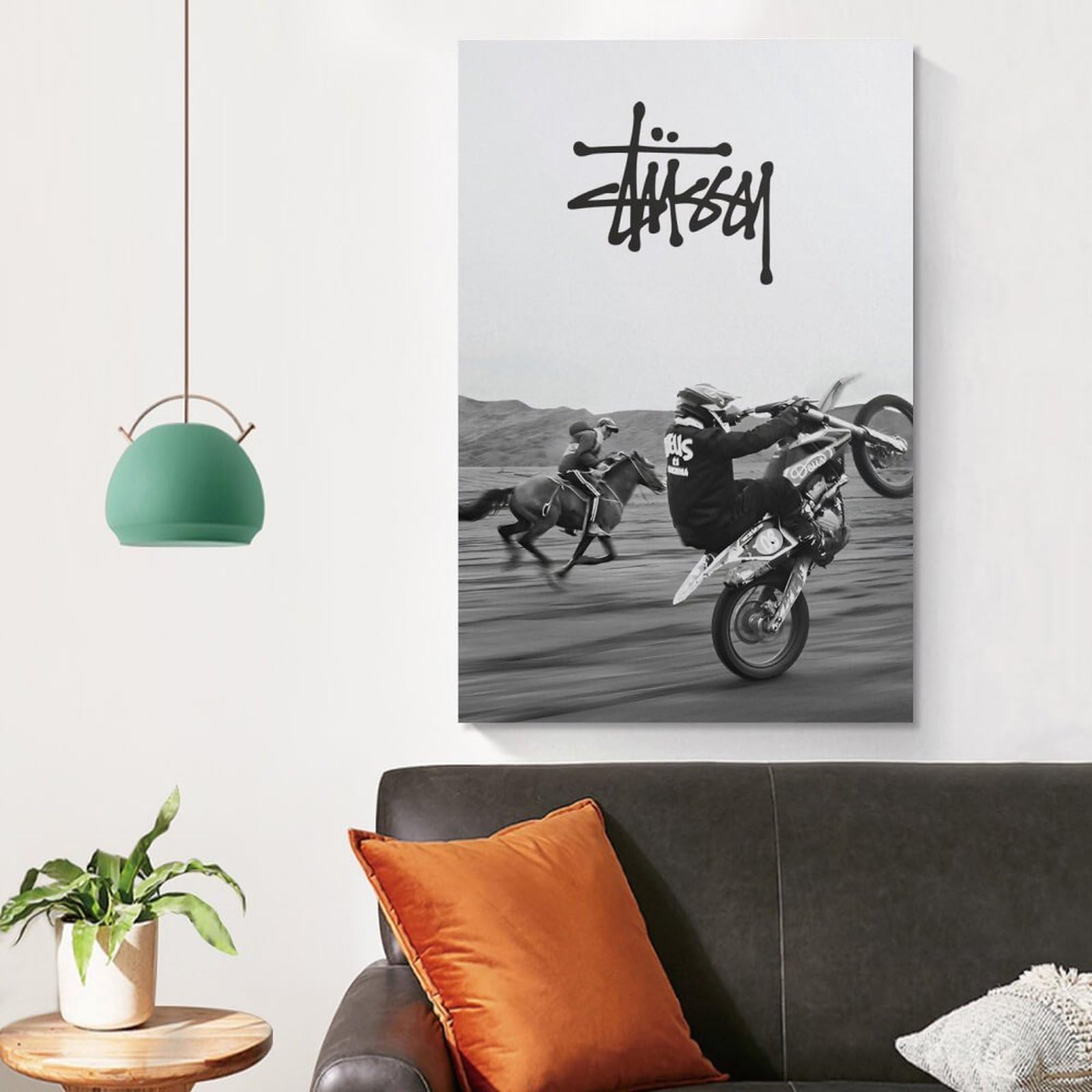 Amazon.co.jp: Stussy Streetwear ポスター 美的レーサー 車